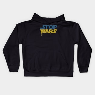 Stop Wars Ukraine 2022 Kids Hoodie